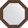 Зеркало Evoform Octagon 63х63 BY 3740 в багетной раме - Мозаика античная медь 70, купить, цена, заказать, магазин, доставка, скидка, промокод, купить, цена, заказать, магазин, доставка, скидка, промокод
