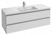 Тумба под раковину Jacob Delafon Vox 120 EB2021-RA-G1C подвесная Белый блестящий лак, купить, цена, заказать, магазин, доставка, скидка, промокод, купить, цена, заказать, магазин, доставка, скидка, промокод
