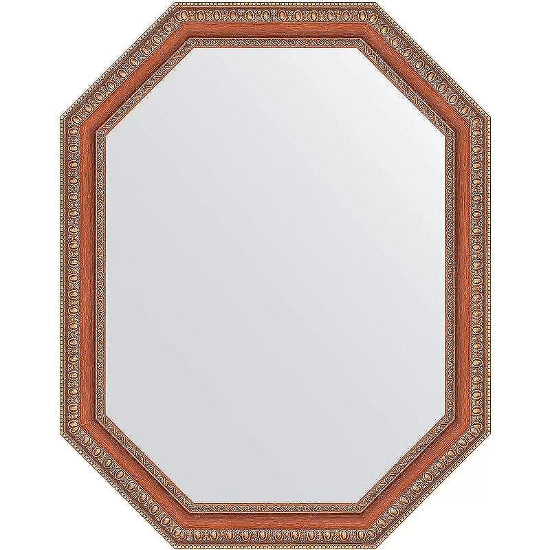 Зеркало Evoform Octagon 56х71 BY 7054 в багетной раме - Бронзовые бусы на дереве 60, купить, цена, заказать, магазин, доставка, скидка, промокод, купить, цена, заказать, магазин, доставка, скидка, промокод