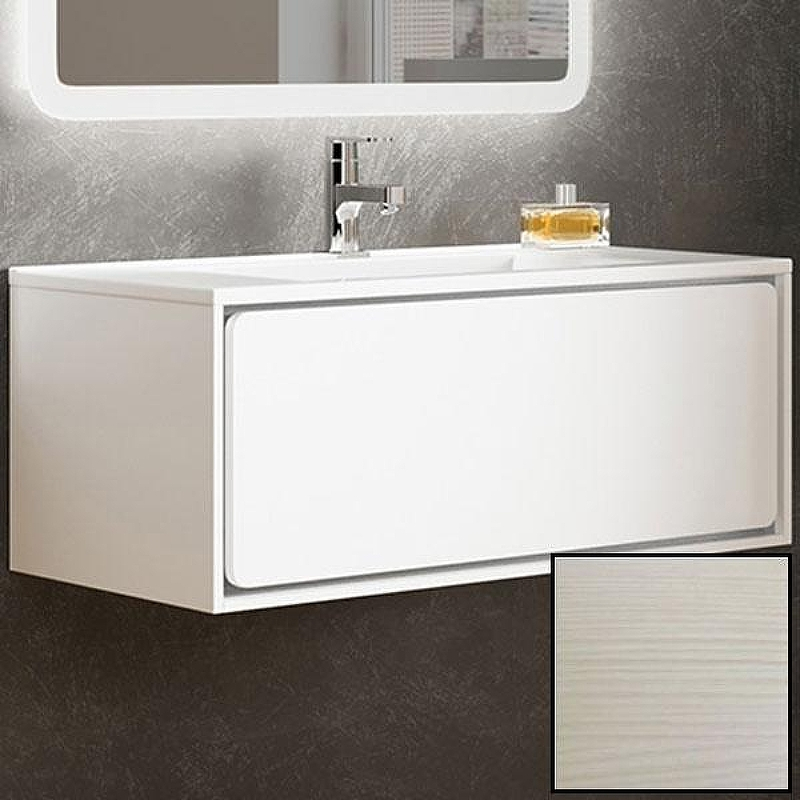 Тумба с раковиной SanVit Бруно-1 90 kbruno190 с фактурой под дерево подвесная Лиственница, купить, цена, заказать, магазин, доставка, скидка, промокод, купить, цена, заказать, магазин, доставка, скидка, промокод