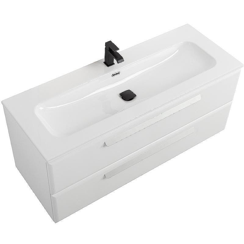 Тумба под раковину Cezares Eco-Cer-N 120 ECO-CER-N-1200-2C-SO-BO подвесная Bianco Opaco без ручек, купить, цена, заказать, магазин, доставка, скидка, промокод, купить, цена, заказать, магазин, доставка, скидка, промокод