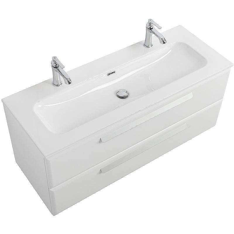 Тумба под раковину Cezares Eco-Cer-N 120 ECO-CER-N-1200-2C-SO-BO подвесная Bianco Opaco без ручек, купить, цена, заказать, магазин, доставка, скидка, промокод, купить, цена, заказать, магазин, доставка, скидка, промокод