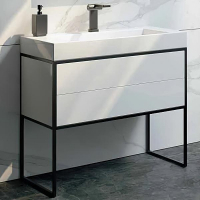 Тумба под раковину Clarberg Logic 90 LOG0109N Белая, купить, цена, заказать, магазин, доставка, скидка, промокод, купить, цена, заказать, магазин, доставка, скидка, промокод