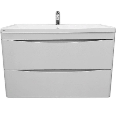 Тумба под раковину Alcora Luxury 100 47715 подвесная Белая