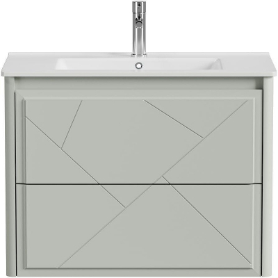 Тумба под раковину Allen Brau Paris 80 1.360001.PWM подвесная Папирус матовый