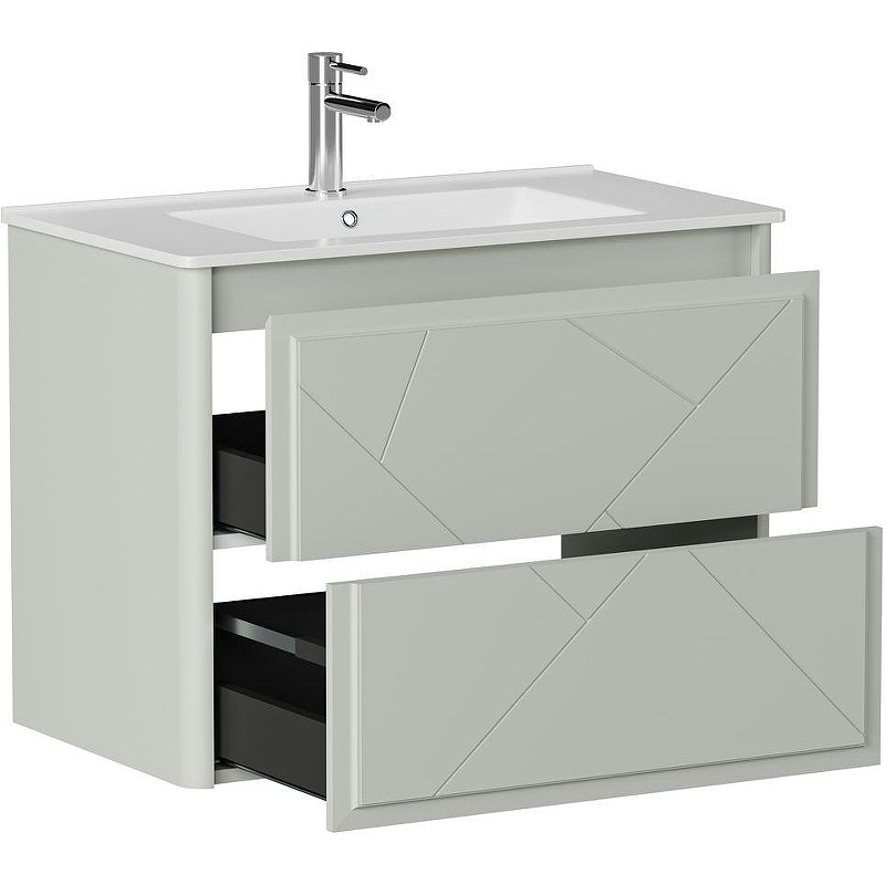 Тумба под раковину Allen Brau Paris 80 1.360001.PWM подвесная Папирус матовый, купить, цена, заказать, магазин, доставка, скидка, промокод, купить, цена, заказать, магазин, доставка, скидка, промокод