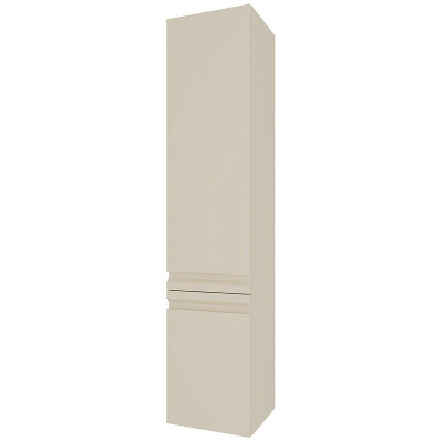 Шкаф пенал Aquatek Вега 35 L AQ70035L-LC подвесной Капучино светлый