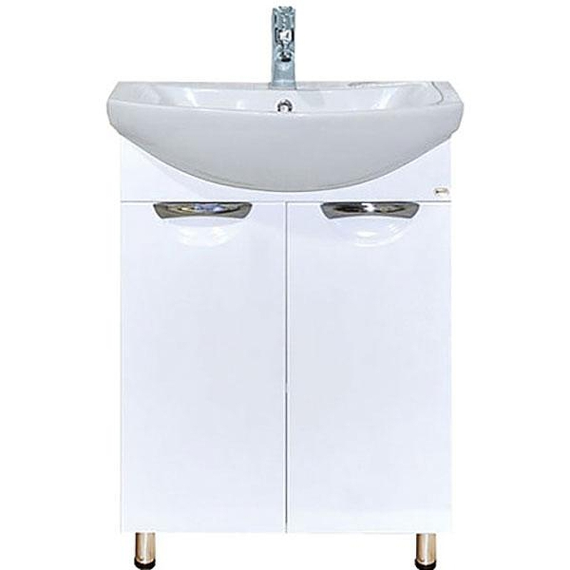 Тумба с раковиной Misty Лаванда 50 УТ000000084 Белая, купить, цена, заказать, магазин, доставка, скидка, промокод, купить, цена, заказать, магазин, доставка, скидка, промокод