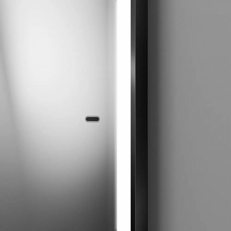 Зеркало Maretti Umbria 45 UM1445175P18EL с подсветкой цвет Черный с бесконтактным выключателем и диммером, купить, цена, заказать, магазин, доставка, скидка, промокод, купить, цена, заказать, магазин, доставка, скидка, промокод