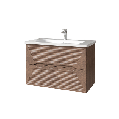 Тумба под раковину Caprigo Modo Terza 80 35613-RF15 подвесная цвет Скайрос