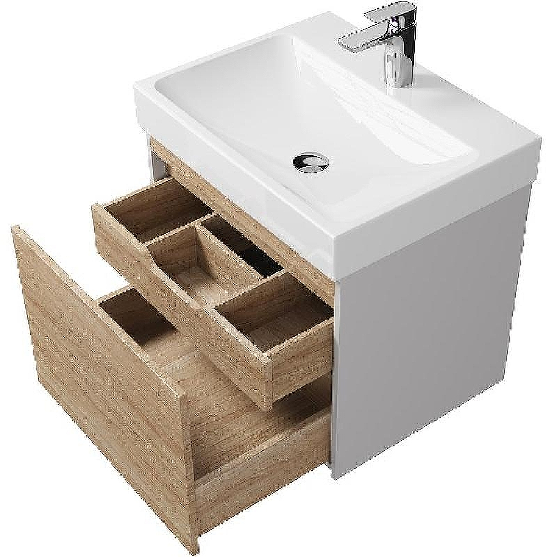 Тумба под раковину Creto Etna 60 4-1077S подвесная Soft, купить, цена, заказать, магазин, доставка, скидка, промокод, купить, цена, заказать, магазин, доставка, скидка, промокод