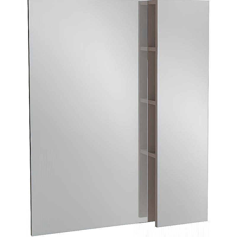 Зеркало со шкафом Jacob Delafon Soprano 78 EB1336-NF Серый, купить, цена, заказать, магазин, доставка, скидка, промокод, купить, цена, заказать, магазин, доставка, скидка, промокод