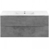 Тумба под раковину Vincea Mia 120 VMC-2MC120BT подвесная Beton, купить, цена, заказать, магазин, доставка, скидка, промокод, купить, цена, заказать, магазин, доставка, скидка, промокод