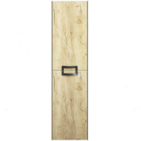 Шкаф пенал Sanflor Выборг 32 С16297 подвесной Дуб крафт золотой, купить, цена, заказать, магазин, доставка, скидка, промокод, купить, цена, заказать, магазин, доставка, скидка, промокод