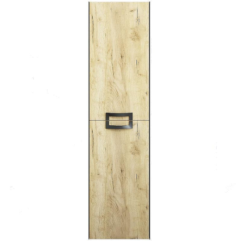 Шкаф пенал Sanflor Выборг 32 С16297 подвесной Дуб крафт золотой, купить, цена, заказать, магазин, доставка, скидка, промокод, купить, цена, заказать, магазин, доставка, скидка, промокод