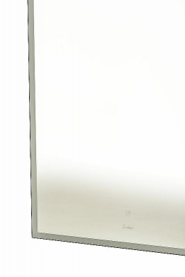 Зеркало Sintesi Kanto 60 SIN-SPEC-KANTO-black-60 с подсветкой Черное матовое с сенсорным выключателем