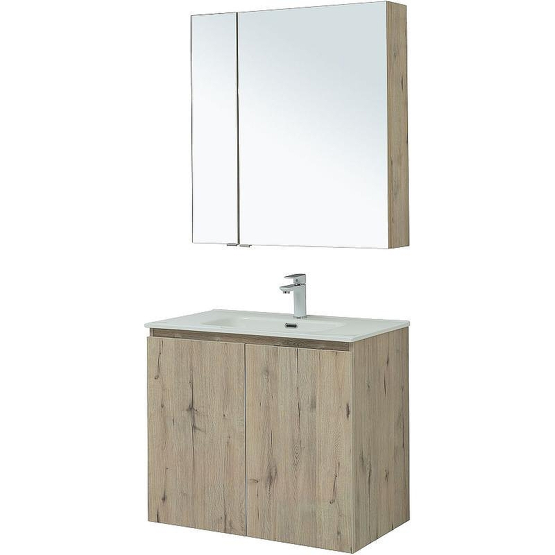 Комплект мебели для ванной Aquanet Алвита New 80 274214 подвесной Дуб веллингтон белый, купить, цена, заказать, магазин, доставка, скидка, промокод, купить, цена, заказать, магазин, доставка, скидка, промокод