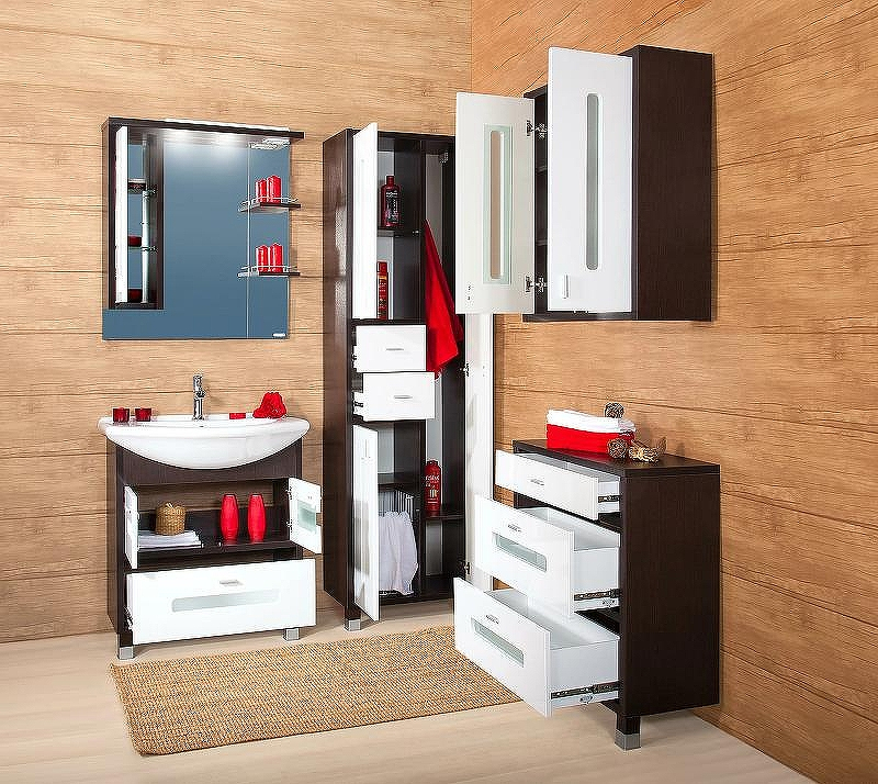 Подвесной шкаф Бриклаер Бали 60 4627125411977 Венге Белый глянцевый, купить, цена, заказать, магазин, доставка, скидка, промокод, купить, цена, заказать, магазин, доставка, скидка, промокод