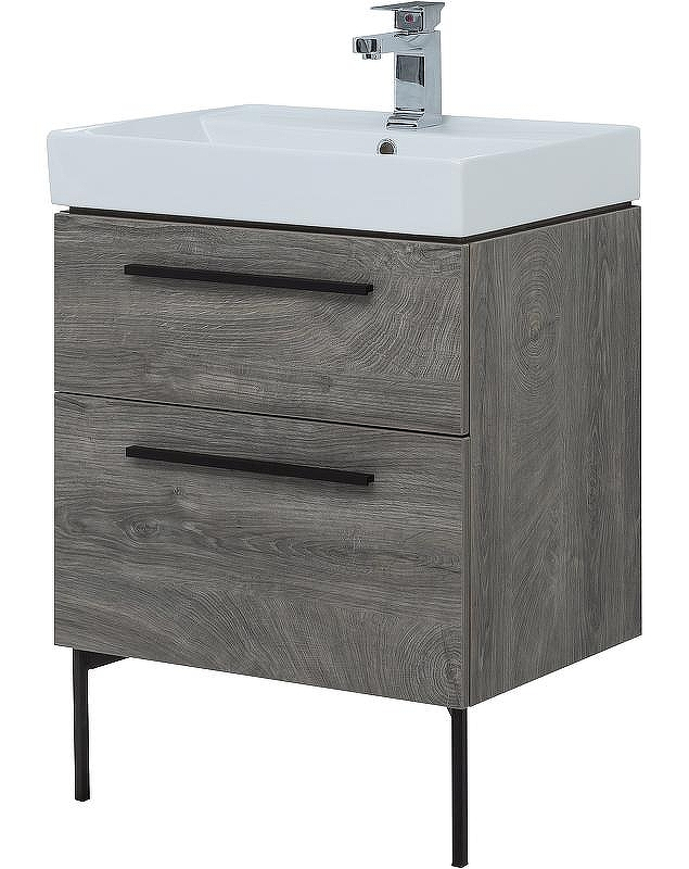 Комплект мебели для ванной Aquanet Nova 60 246281 подвесной Дуб рошелье, купить, цена, заказать, магазин, доставка, скидка, промокод, купить, цена, заказать, магазин, доставка, скидка, промокод