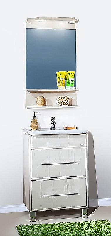 Тумба под раковину Бриклаер Чили 60 4627125414992 Светлая лиственница, купить, цена, заказать, магазин, доставка, скидка, промокод, купить, цена, заказать, магазин, доставка, скидка, промокод