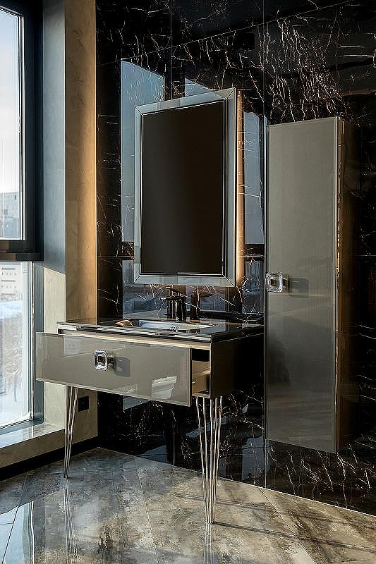 Тумба под раковину Boheme Armadi Art Lucido 80 770-080-GR подвесная Графит глянцевый, купить, цена, заказать, магазин, доставка, скидка, промокод, купить, цена, заказать, магазин, доставка, скидка, промокод