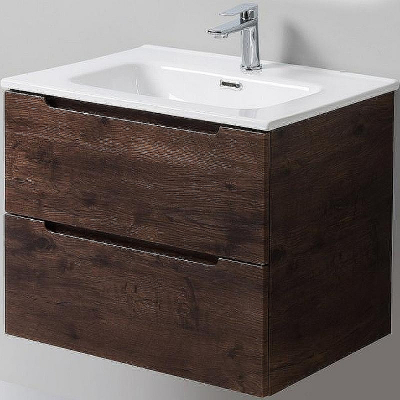 Тумба под раковину BelBagno Etna 60 ETNA-600-2C-SO-RW-P подвесная Rovere Moro