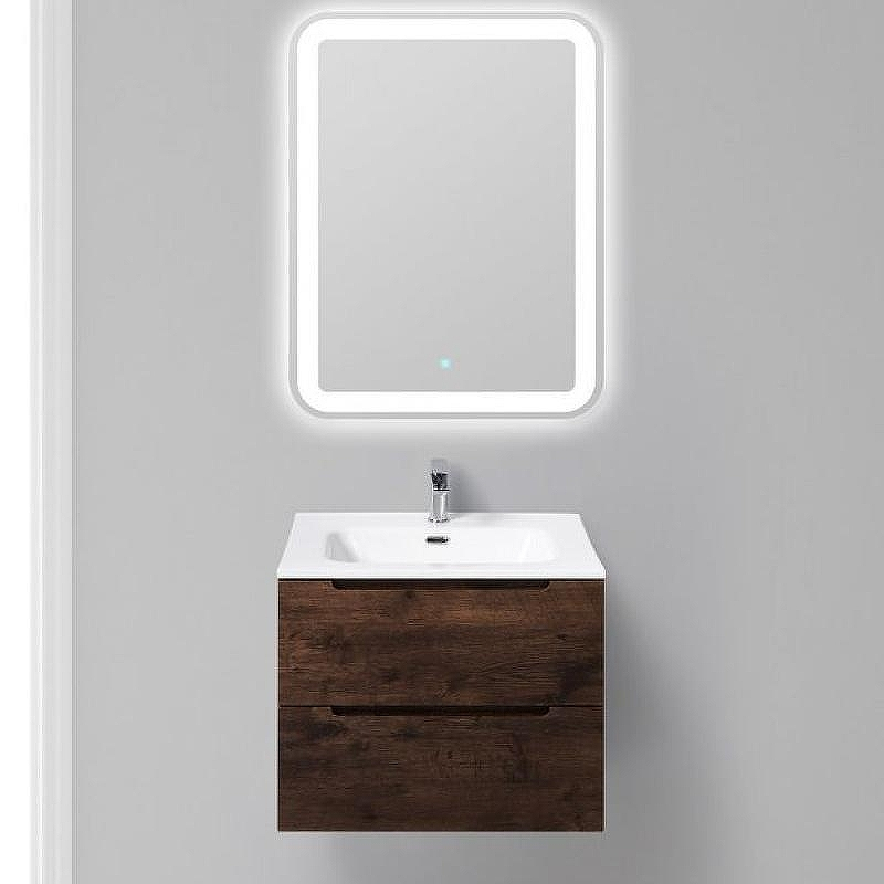 Тумба под раковину BelBagno Etna 60 ETNA-600-2C-SO-RW-P подвесная Rovere Moro, купить, цена, заказать, магазин, доставка, скидка, промокод, купить, цена, заказать, магазин, доставка, скидка, промокод