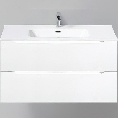 Тумба под раковину BelBagno Etna 100 ETNA-1000-2C-SO-BL-P подвесная Bianco Lucido