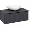 Тумба под раковину Aqua de Marco Monaco 90 2090GRMON подвесная Графит, купить, цена, заказать, магазин, доставка, скидка, промокод, купить, цена, заказать, магазин, доставка, скидка, промокод