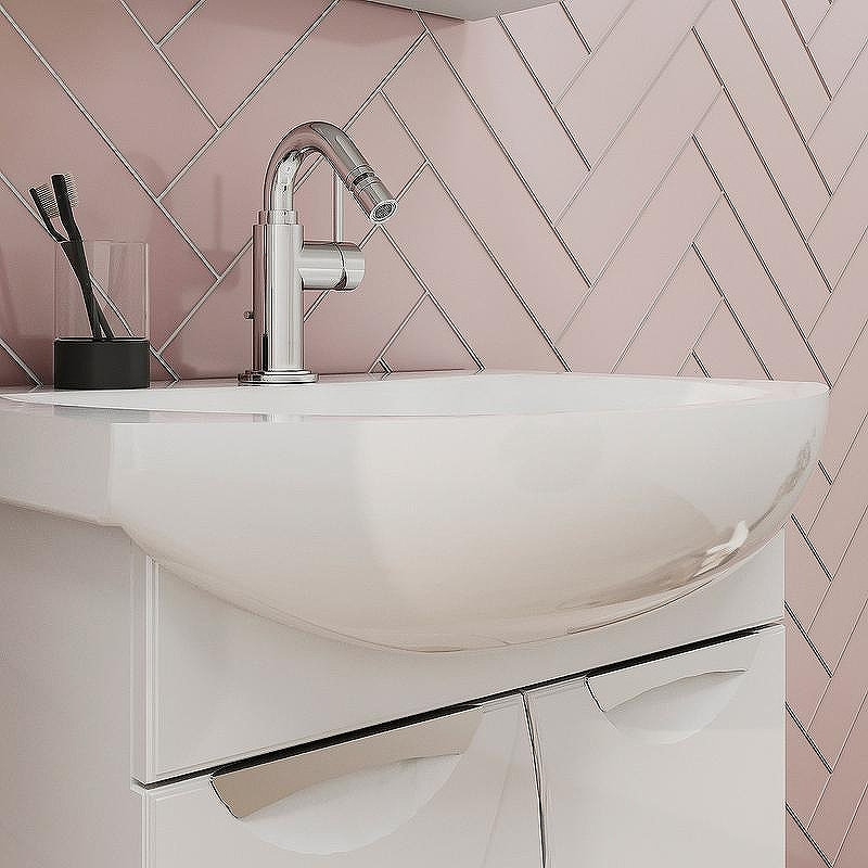 Тумба под раковину Volna Adel 70.2D tnADEL70.2D-01 Белая, купить, цена, заказать, магазин, доставка, скидка, промокод, купить, цена, заказать, магазин, доставка, скидка, промокод