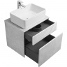 Тумба под раковину Aquaton Марбл 60 1A276101MH4C0 подвесная Слэйт Белый матовый, купить, цена, заказать, магазин, доставка, скидка, промокод, купить, цена, заказать, магазин, доставка, скидка, промокод