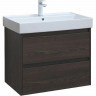 Тумба под раковину Aquanet Nova Lite 75 287895 подвесная Дуб черный, купить, цена, заказать, магазин, доставка, скидка, промокод, купить, цена, заказать, магазин, доставка, скидка, промокод