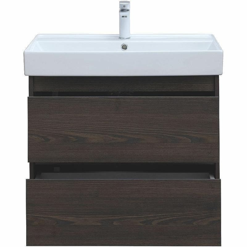 Тумба под раковину Aquanet Nova Lite 75 287895 подвесная Дуб черный, купить, цена, заказать, магазин, доставка, скидка, промокод, купить, цена, заказать, магазин, доставка, скидка, промокод