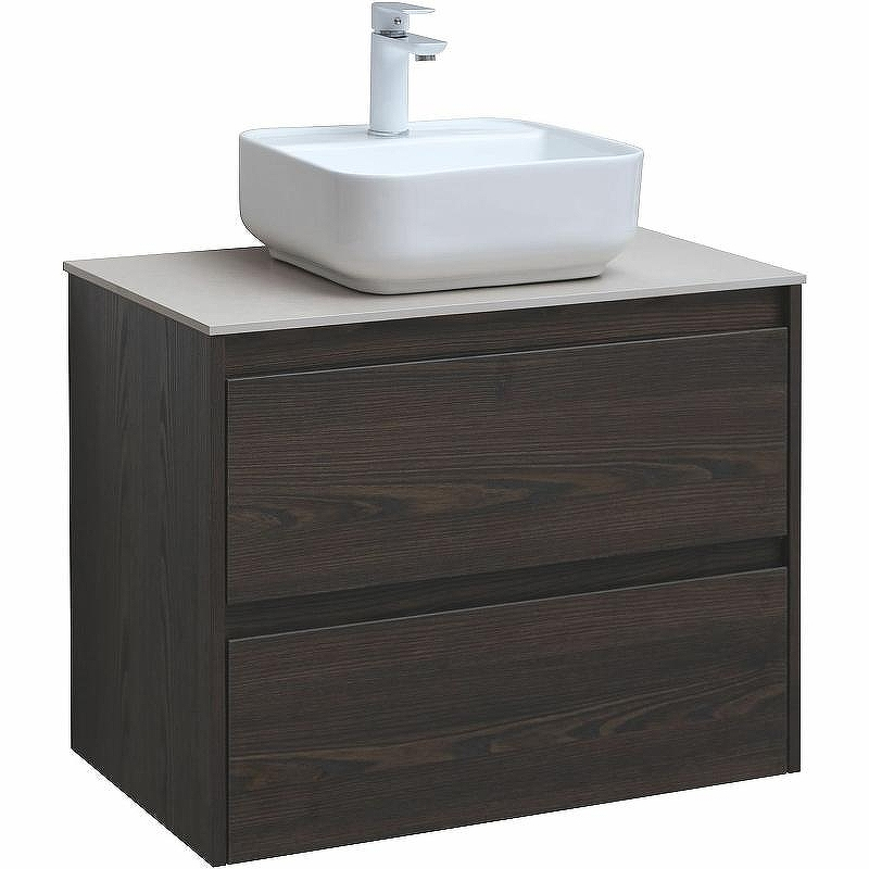 Тумба под раковину Aquanet Nova Lite 75 287895 подвесная Дуб черный, купить, цена, заказать, магазин, доставка, скидка, промокод, купить, цена, заказать, магазин, доставка, скидка, промокод