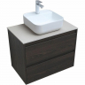 Тумба под раковину Aquanet Nova Lite 75 287895 подвесная Дуб черный, купить, цена, заказать, магазин, доставка, скидка, промокод, купить, цена, заказать, магазин, доставка, скидка, промокод