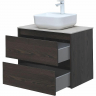 Тумба под раковину Aquanet Nova Lite 75 287895 подвесная Дуб черный, купить, цена, заказать, магазин, доставка, скидка, промокод, купить, цена, заказать, магазин, доставка, скидка, промокод