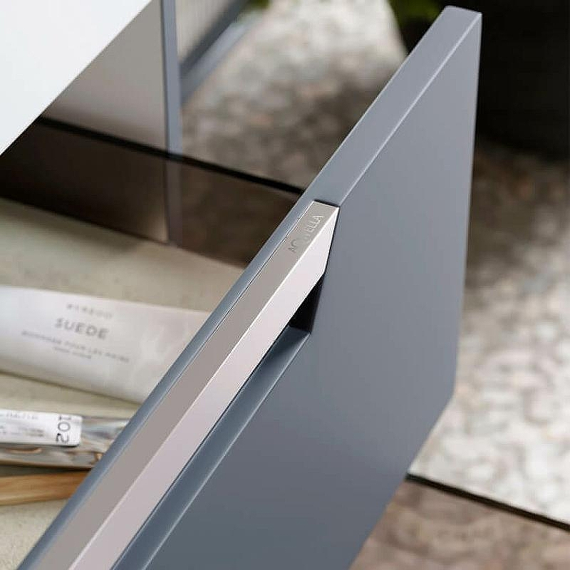 Тумба под раковину Aqwella Cube 70 CUB0107GR подвесная Серая матовая, купить, цена, заказать, магазин, доставка, скидка, промокод, купить, цена, заказать, магазин, доставка, скидка, промокод