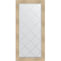 Зеркало Evoform Exclusive-G 158х76 BY 4279 с гравировкой в багетной раме - Золотые дюны 90, купить, цена, заказать, магазин, доставка, скидка, промокод, купить, цена, заказать, магазин, доставка, скидка, промокод