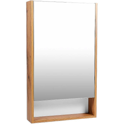 Зеркальный шкаф VIANT Мальта 50 VMAL50-ZSH Дуб Вотан