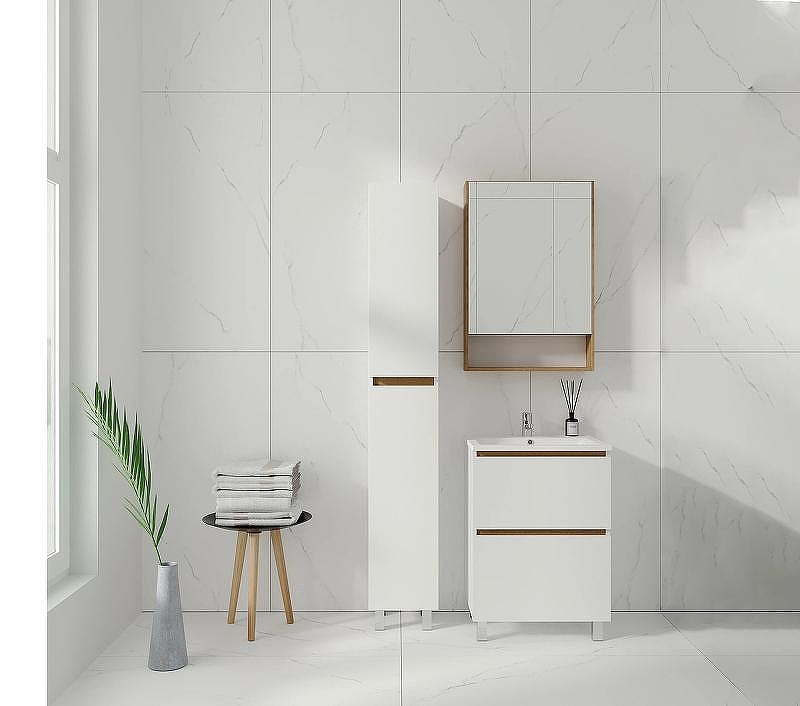 Зеркальный шкаф VIANT Мальта 50 VMAL50-ZSH Дуб Вотан, купить, цена, заказать, магазин, доставка, скидка, промокод, купить, цена, заказать, магазин, доставка, скидка, промокод