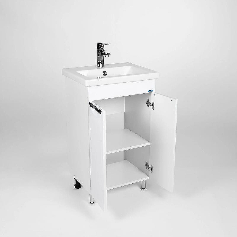 Тумба под раковину VIANT Лима 50 VLIM50CO-T2ST Белая, купить, цена, заказать, магазин, доставка, скидка, промокод, купить, цена, заказать, магазин, доставка, скидка, промокод