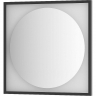 Зеркало Defesto Eclipce 70х70 DF 2232 с подсветкой 15W-3000К/в багетной раме/Без выключателя/Теплый белый свет/Черная рама, купить, цена, заказать, магазин, доставка, скидка, промокод, купить, цена, заказать, магазин, доставка, скидка, промокод