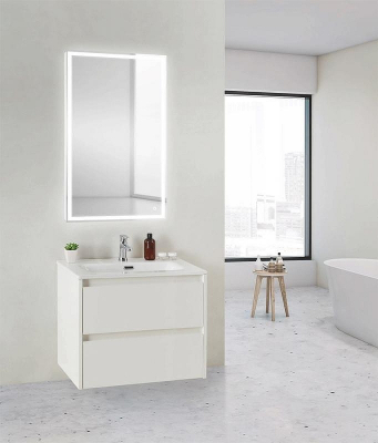 Тумба под раковину BelBagno KRAFT 39-600/390-2C-SO-BO подвесная Bianco Opaco