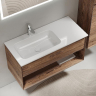 Тумба под раковину Sancos Marmi 1.0 100 L MR1.0100LECH подвесная Дуб чарльстон, купить, цена, заказать, магазин, доставка, скидка, промокод, купить, цена, заказать, магазин, доставка, скидка, промокод
