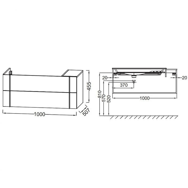 Тумба под раковину Jacob Delafon Nouvelle Vague 100 EB3031-E73 подвесная Фактурный дуб, купить, цена, заказать, магазин, доставка, скидка, промокод, купить, цена, заказать, магазин, доставка, скидка, промокод