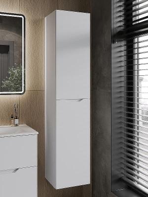 Шкаф пенал Orange Line 35 Li-35Puw подвесной Белый матовый