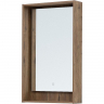 Зеркало Aquanet Милан 50 336397 с подсветкой Дуб рустикальный с сенсорным выключателем, купить, цена, заказать, магазин, доставка, скидка, промокод, купить, цена, заказать, магазин, доставка, скидка, промокод