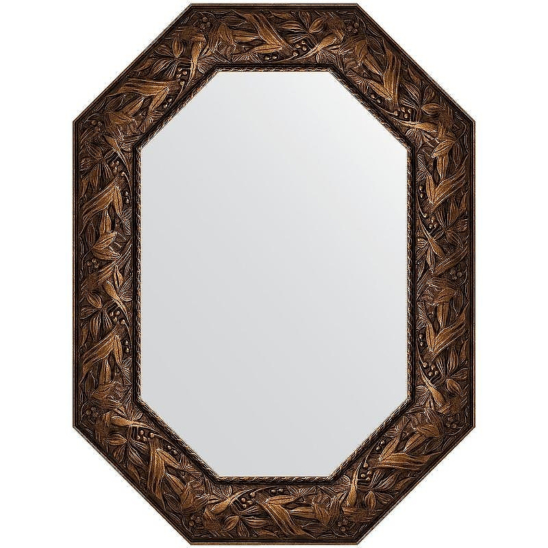 Зеркало Evoform Polygon 78х58 BY 7229 в багетной раме - Византия бронза 99, купить, цена, заказать, магазин, доставка, скидка, промокод, купить, цена, заказать, магазин, доставка, скидка, промокод