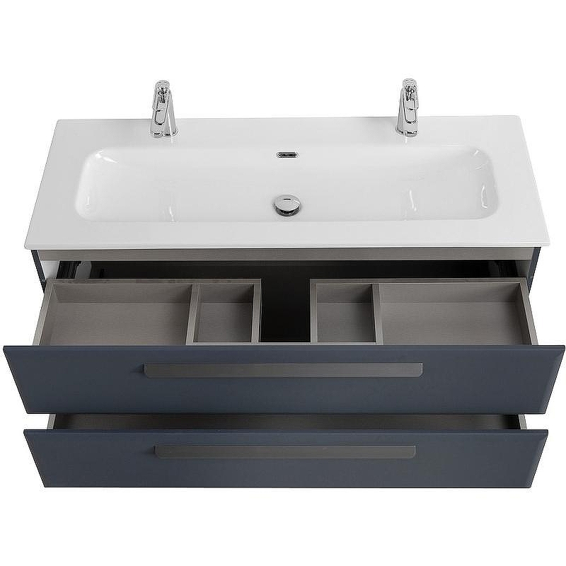 Тумба под раковину Cezares Eco-Cer-N 120 ECO-CER-N-1200-2C-SO-GR-P подвесная Grafito без ручек, купить, цена, заказать, магазин, доставка, скидка, промокод, купить, цена, заказать, магазин, доставка, скидка, промокод