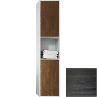 Шкаф пенал SanVit Контур 32 pkontur с фактурой под дерево горизонтальные ручки подвесной Венге, купить, цена, заказать, магазин, доставка, скидка, промокод, купить, цена, заказать, магазин, доставка, скидка, промокод